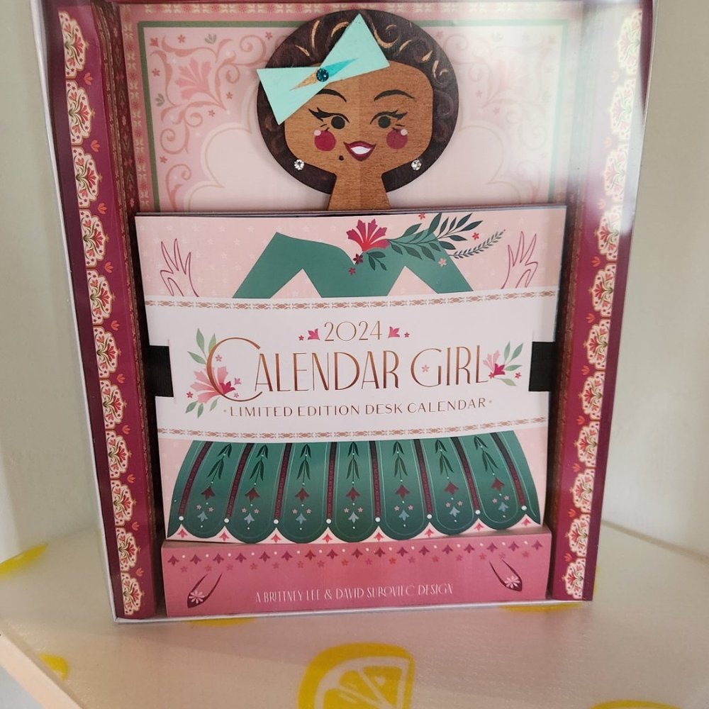 2024 Brittney Lee Calendar Girl #35 of 500 - Brunette with Bow